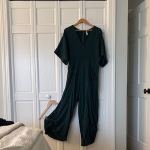 Dark Green Jumpsuit